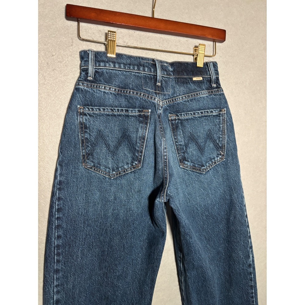 Mother Superior 24 Lil' Half-Pipe Ankle Jeans Wide Barrel Leg Denim Baggy Street - Picture 8 of 14